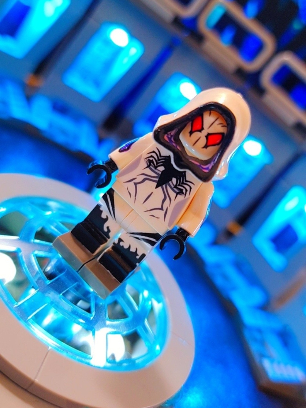Spiderman Gwen Minifigure Lego Compatible